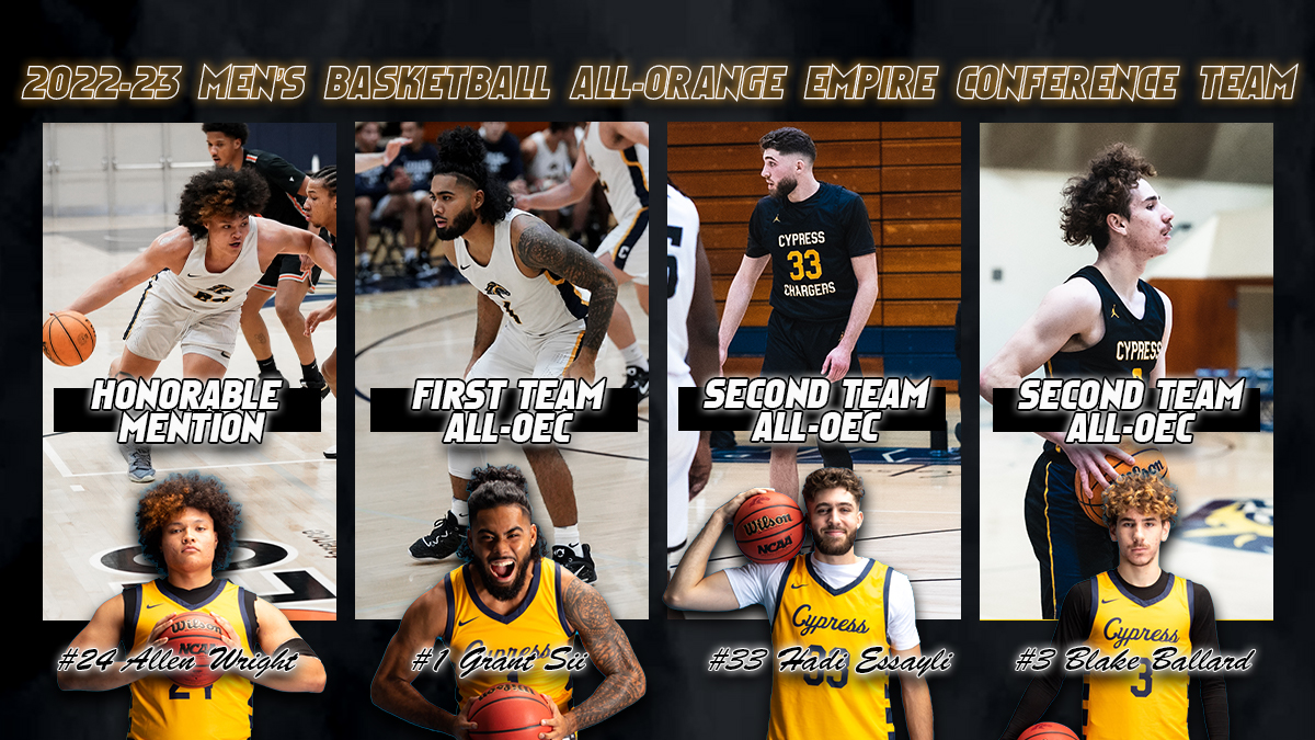 2022-23 Men's Basketball All-Orange Empire Conference Team